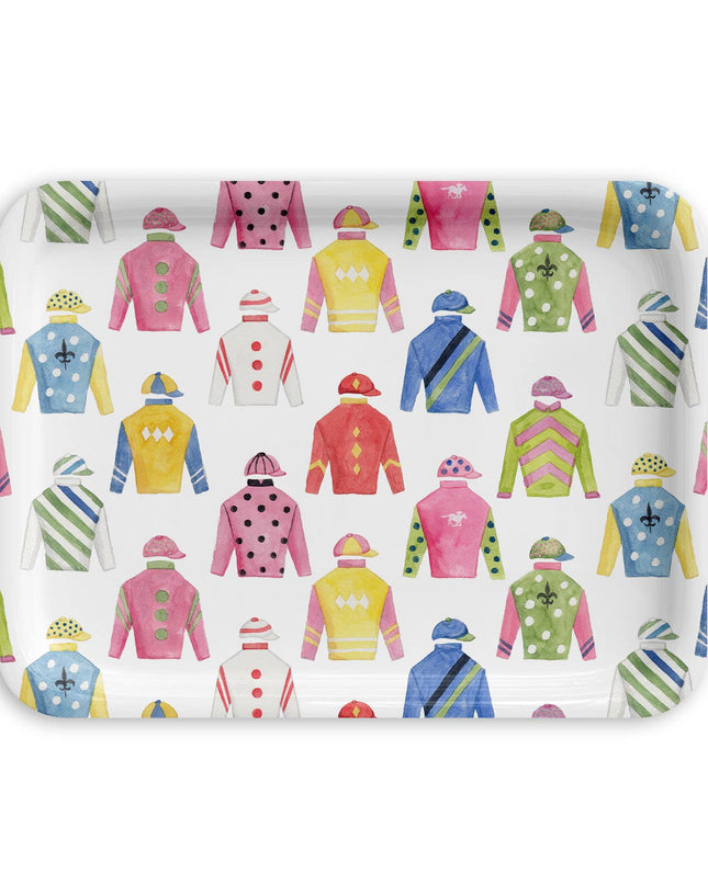 Off To The Races Serving Tray: Three Sizes, Kentucky Derby