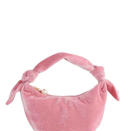 Becca Knotted Top Handle Bag