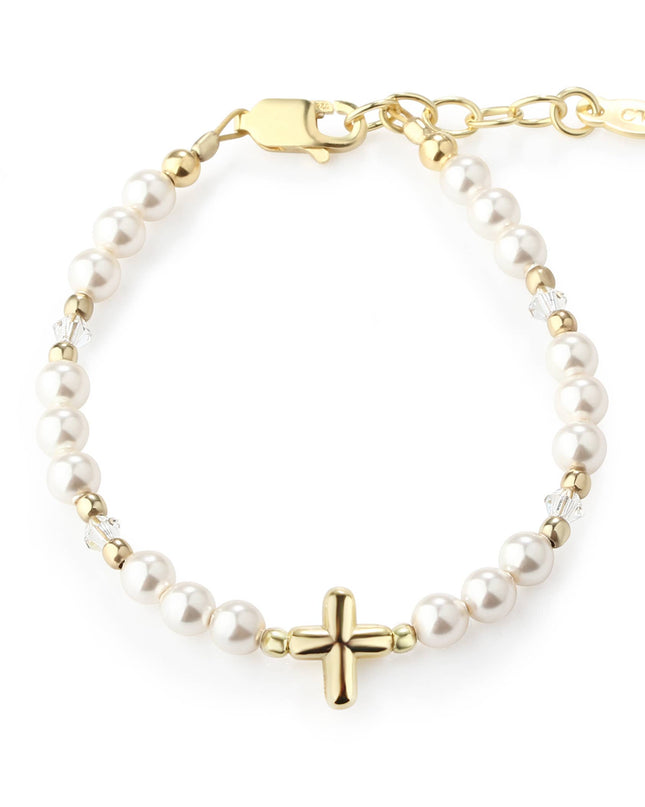 Cross Bracelet Baptism & Communion Gift