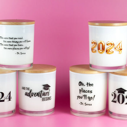 Oh, The Places You Will Go Graduation Soy Candle