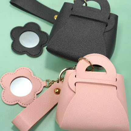 TRENDING VEGAN LEATHER PURSE BAG CHARM KEYCHAIN | 40KC124