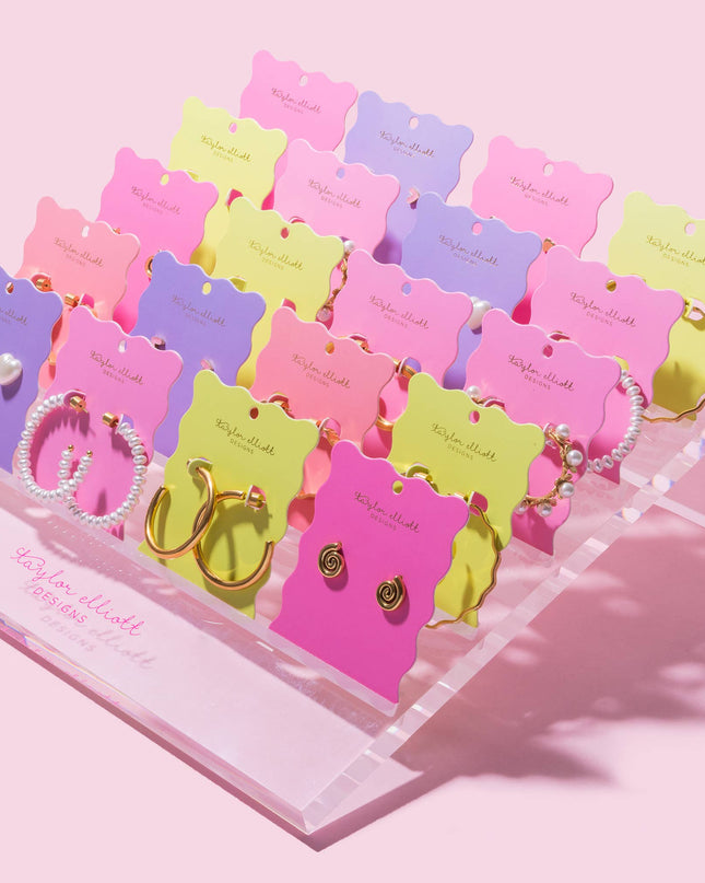 Gold Plated Hoop Earrings - Terry