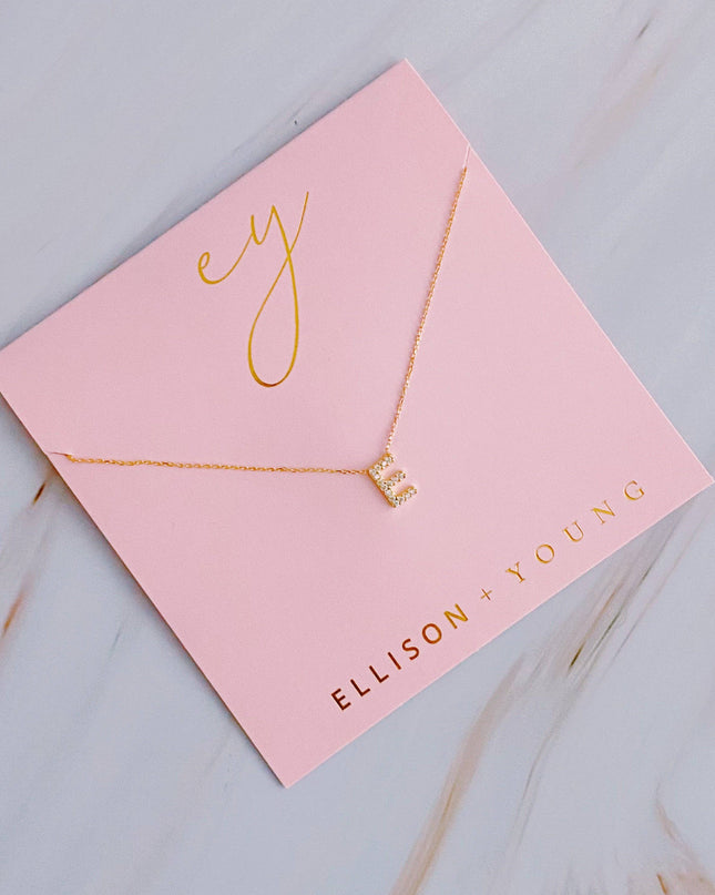 Understated Beauty Initial Necklace