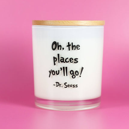 Oh, The Places You Will Go Graduation Soy Candle