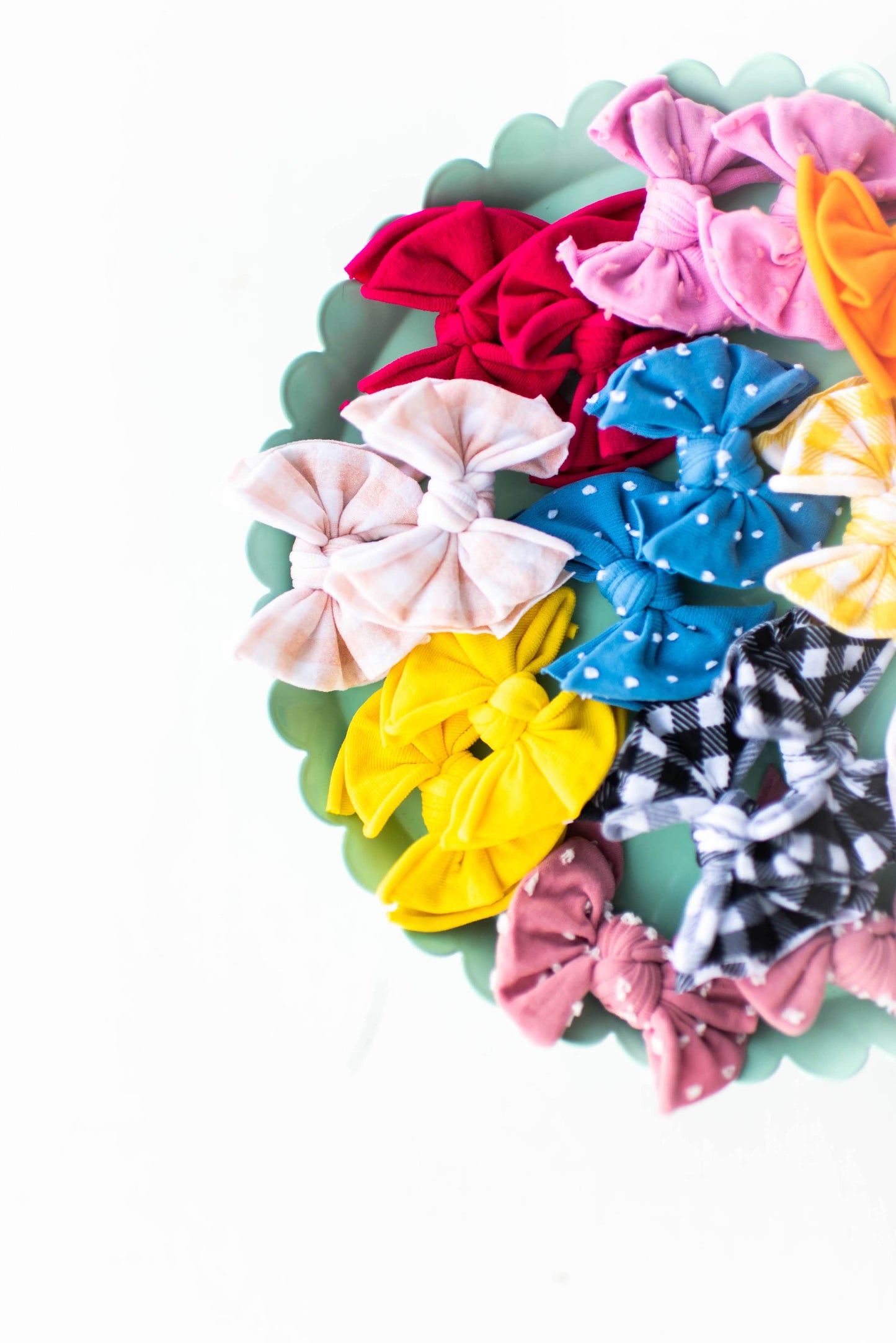 2PK BABY FAB CLIPS: cherry