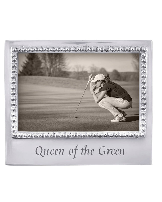 Queen Of The Green Beaded 4X6 Frame