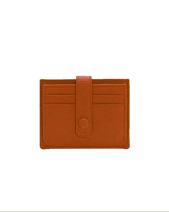 Real Genuine Leather Pebble Cardholder