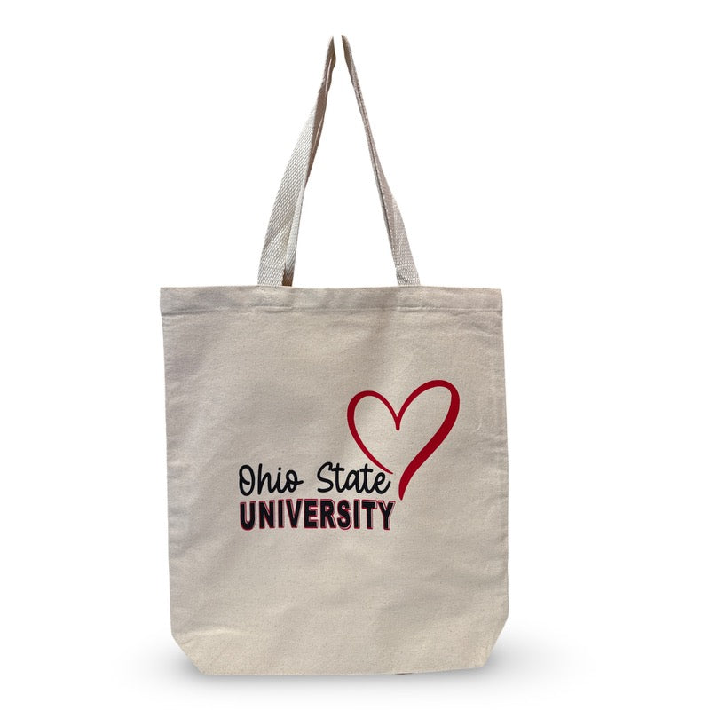 Personalized Canvas College Tote