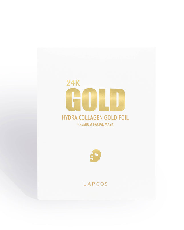24k Gold Foil Premium Face Mask 5-PACK
