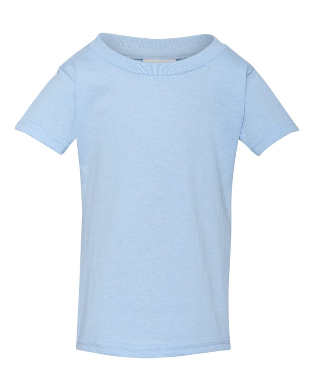Light blue Gildan toddler t-shirt