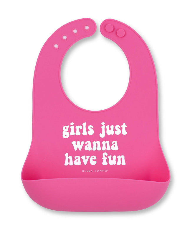 Girls Just Wanna Have Fun Wonder Bib