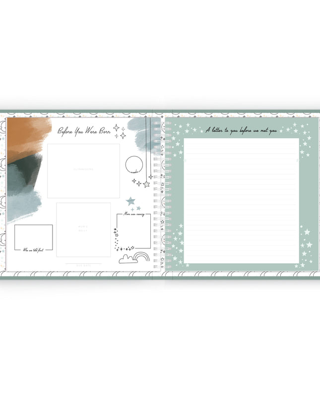 Celestial Skies Luxury Baby Memory Book