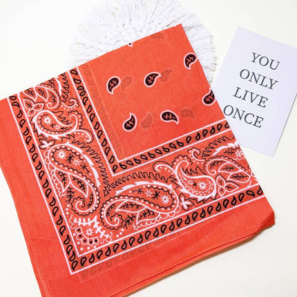 Cotton Paisley Bandanas