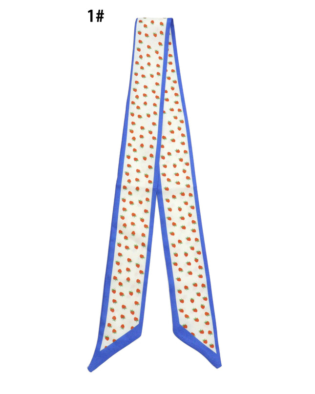 Narrow Silk Scarf