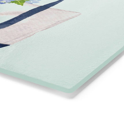Tempered Glass Cutting Board: Islesboro Tote