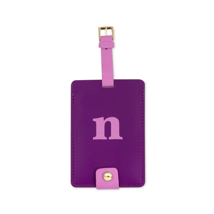 Just Mine Initial Luggage Tag by Kate Spade