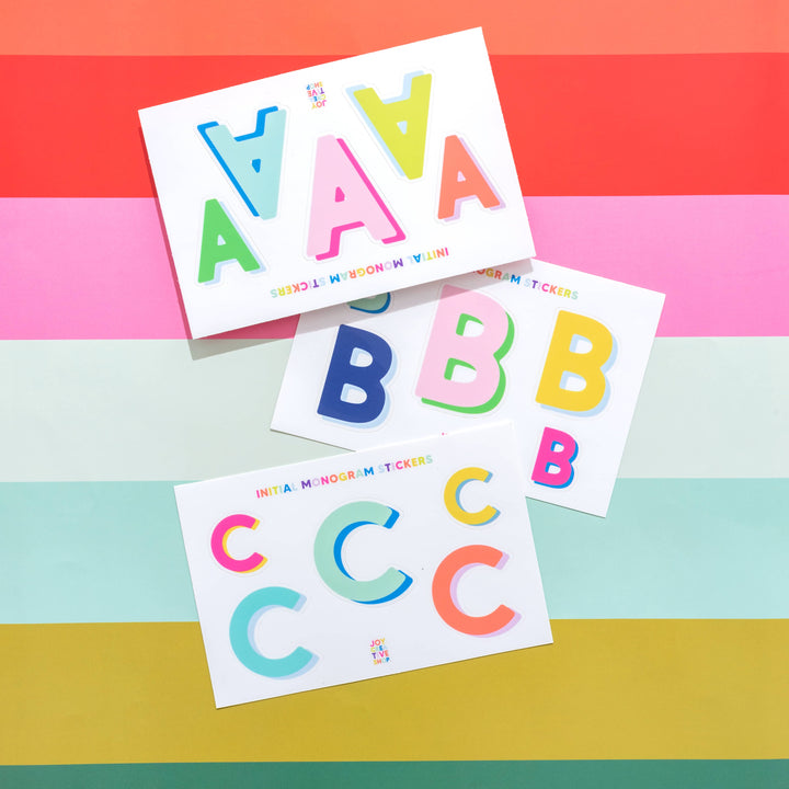 Alphabet Stickers -