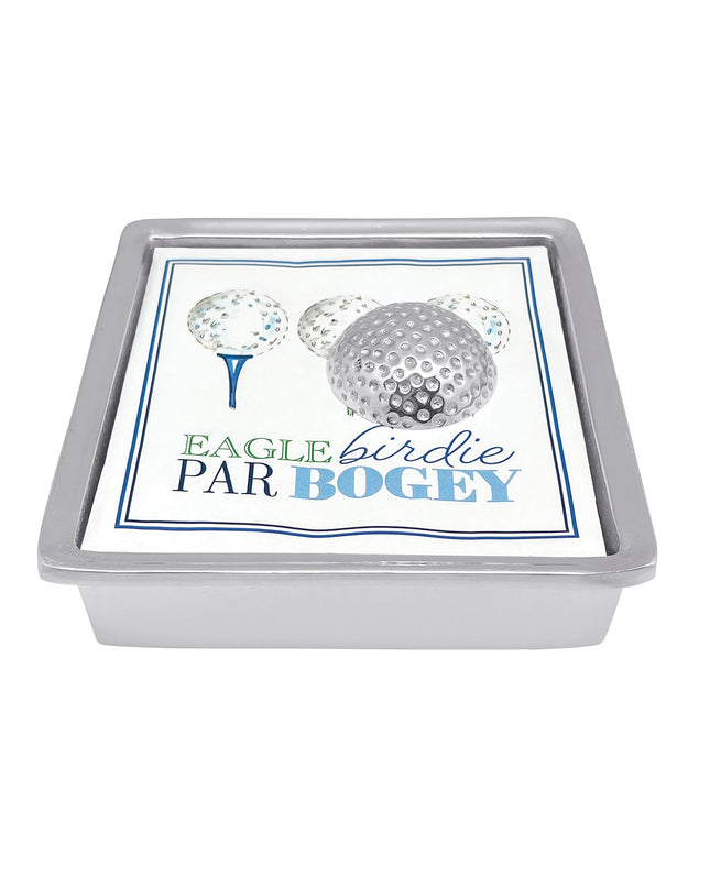 Golf Ball Signature Napkin Box Set