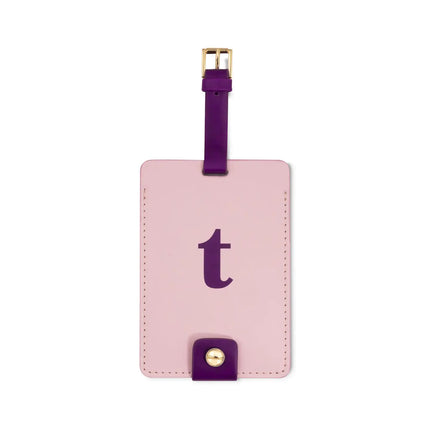 Just Mine Initial Luggage Tag by Kate Spade