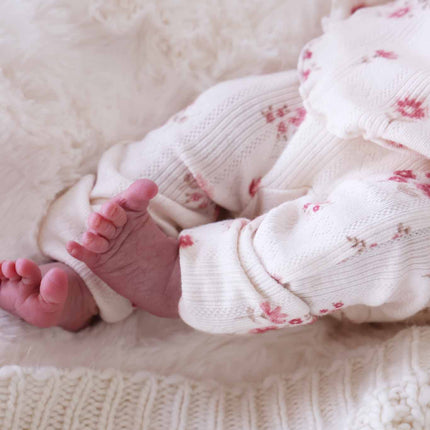 2pc Pointelle Crossover Top & Bottom | Precious Posies