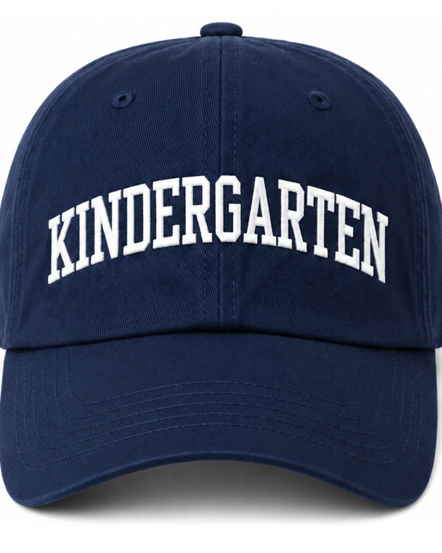 Back-to-School Kindergarten Baseball Hat