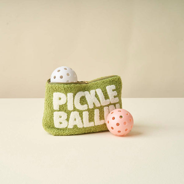 Teddy Pouch - Pickleballin'