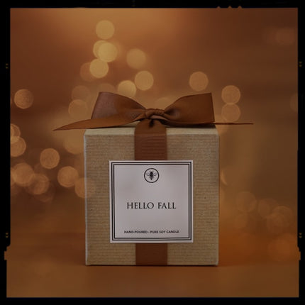 Ella B Candles - Hello Fall soy candle