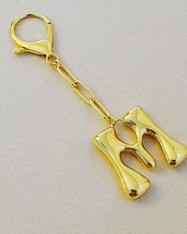 Whimsy Balloon Letter Initial Bag Charm