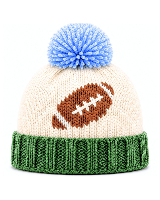 Football Bobble Hat
