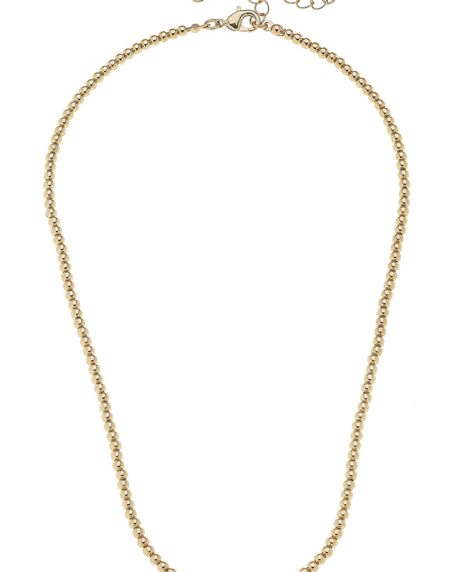 Mini Walker Ball Bead Charm Necklace