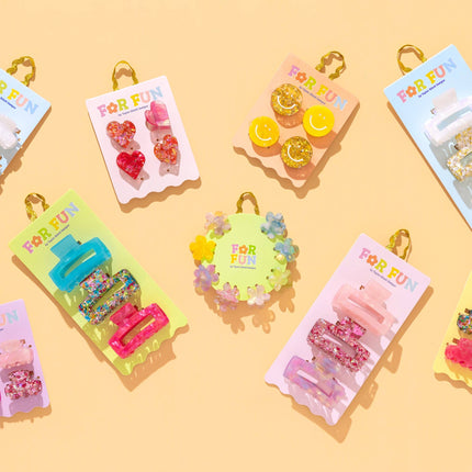 8pcs Claw Hair Clip Set