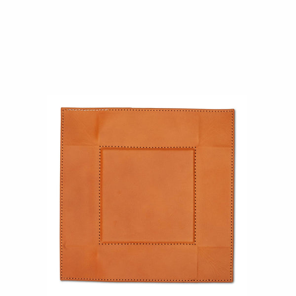 "Perry" Leather Valet Tray (Personalizable)