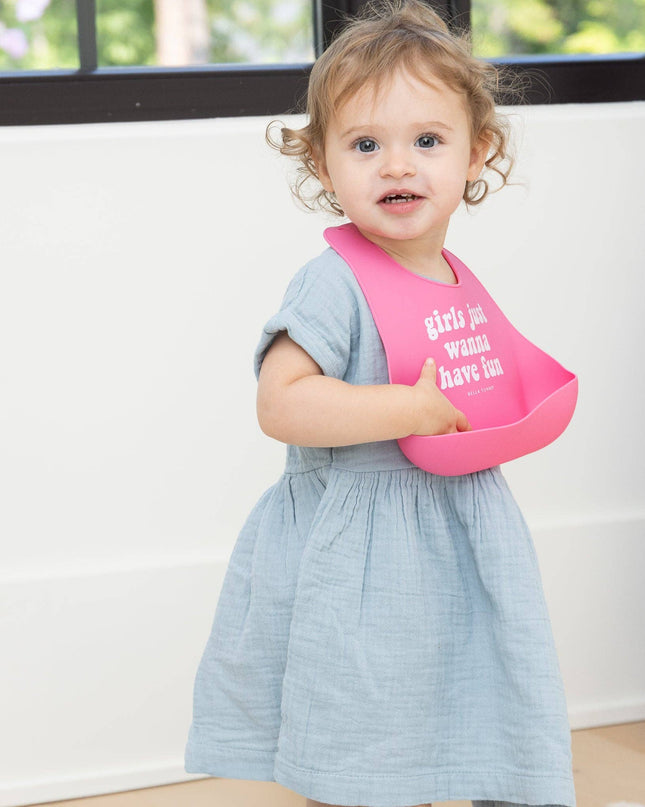 Girls Just Wanna Have Fun Wonder Bib