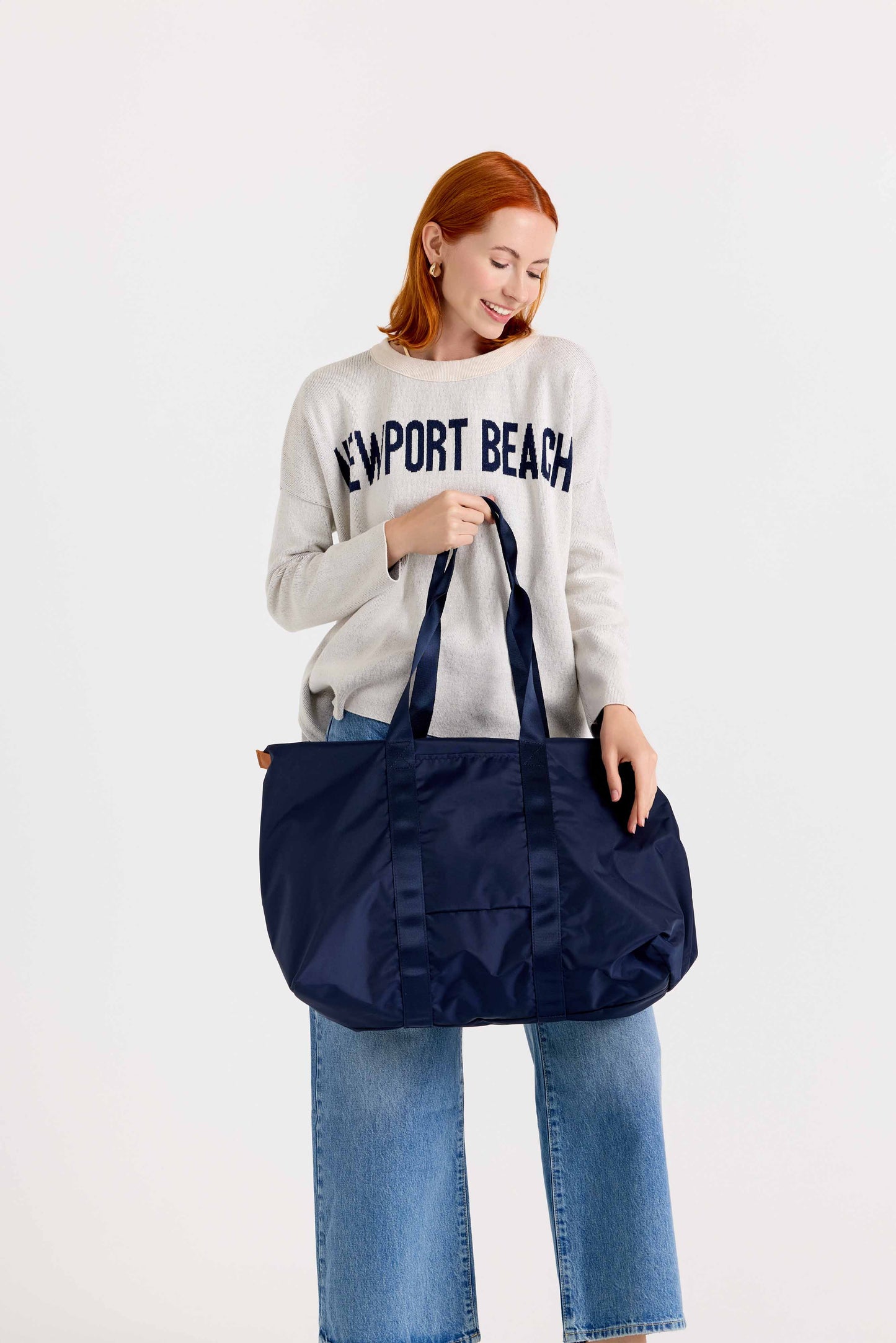 "Paxton" Packable Tote (Personalizable)