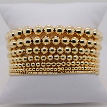2MM Classic Ball Bead Bracelet - Waterproof