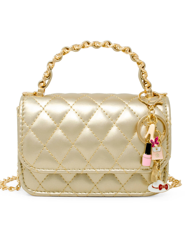 Girl's Classic Link Chain Top Handle Handbag