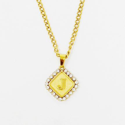 Aztec Delight Initial Necklace