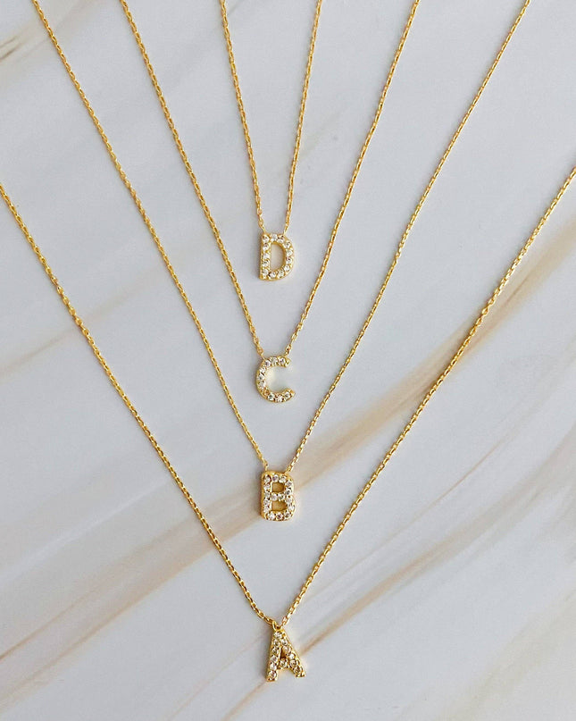 Understated Beauty Initial Necklace