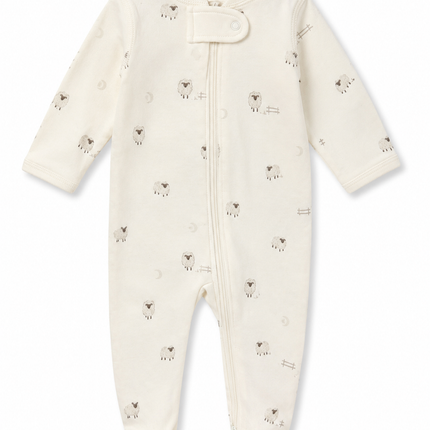 Zip Long Sleeve Sleeper Footie