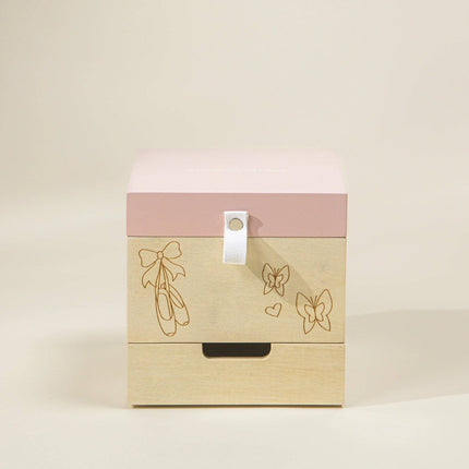 Wooden Musical Souvenir Box - Ballerina
