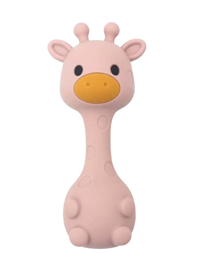 Silicone Giraffe Rattle