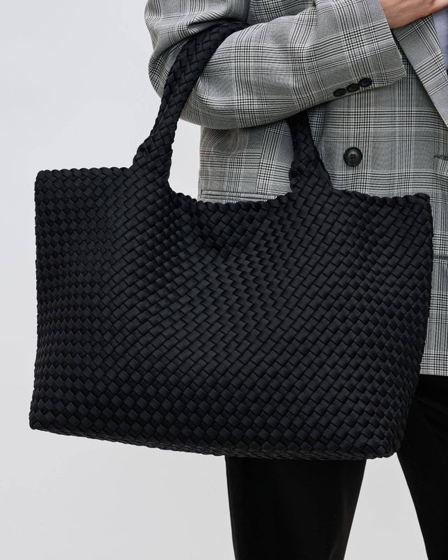 Sky's The Limit - Large Woven Neoprene Tote-Olive Color