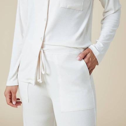 Sleep Soft Slim Notch Collar PJ Set for Women