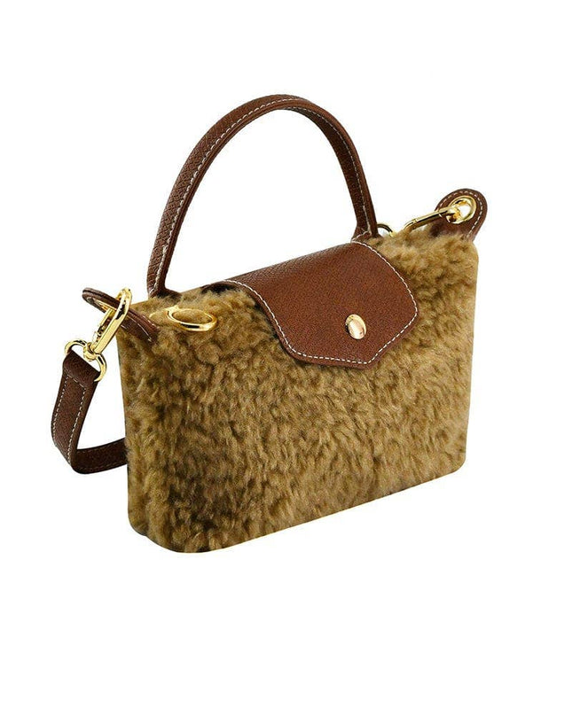 Shearling Mini Crossbody Bag