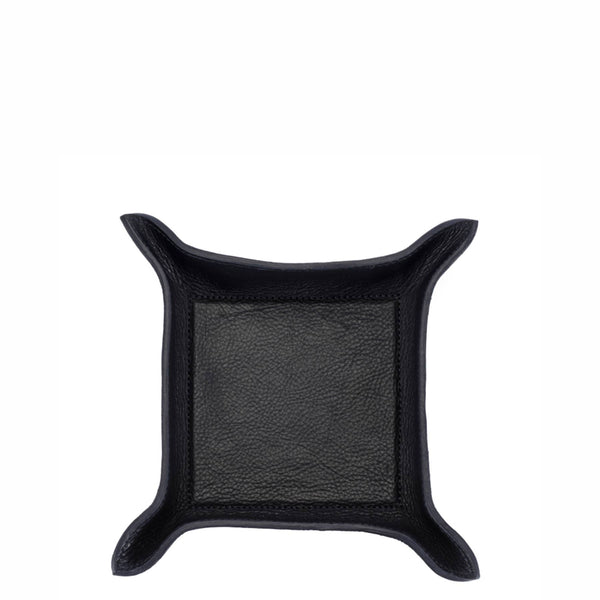 "Perry" Leather Valet Tray (Personalizable)