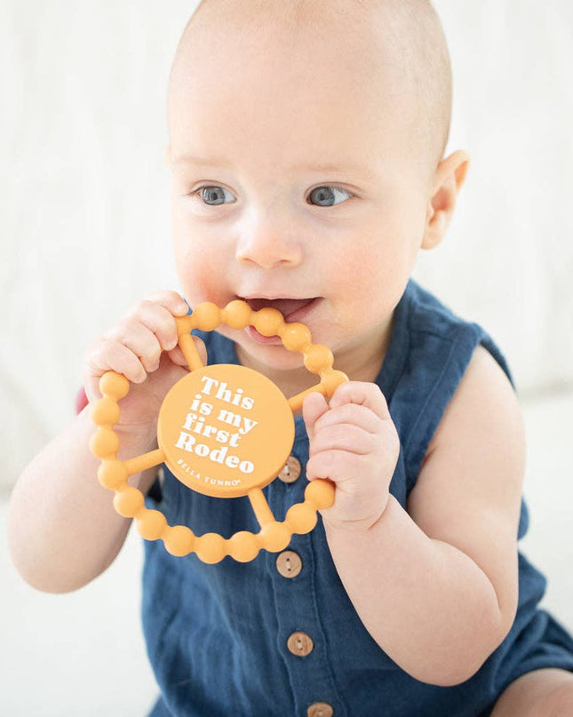 First Rodeo Happy Teether