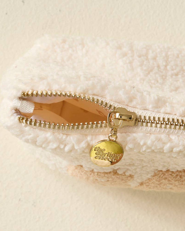 Cream Teddy Pouch - Baby