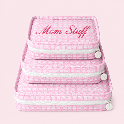 Personalized Bungalow Glossy Stacking Set