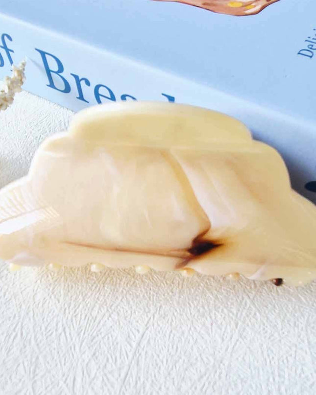 Marbled Cloud Shape Hair Claw Clip