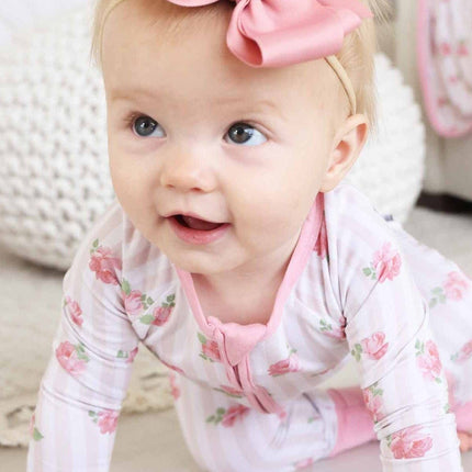 Rosy & Cozy Convertible Zip Romper